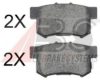 A.B.S. 37510 OE Brake Pad Set, disc brake